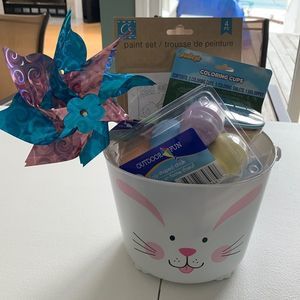 Child Easter gift basket - already filled with fun activities!!